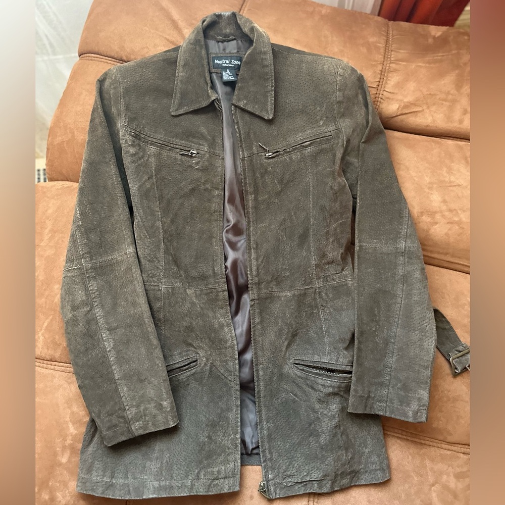 Brown Suede Jacket